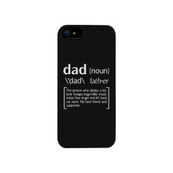 Dad Noun Black iPhone 4 Case
