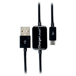 ChargerLeash Forget-Me-Not 6ft USB to microUSB Cable with Built-in Alarm