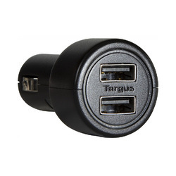 Targus Dual USB 12V Cigarette Lighter Adapter Car Charger for iPad & Tablets